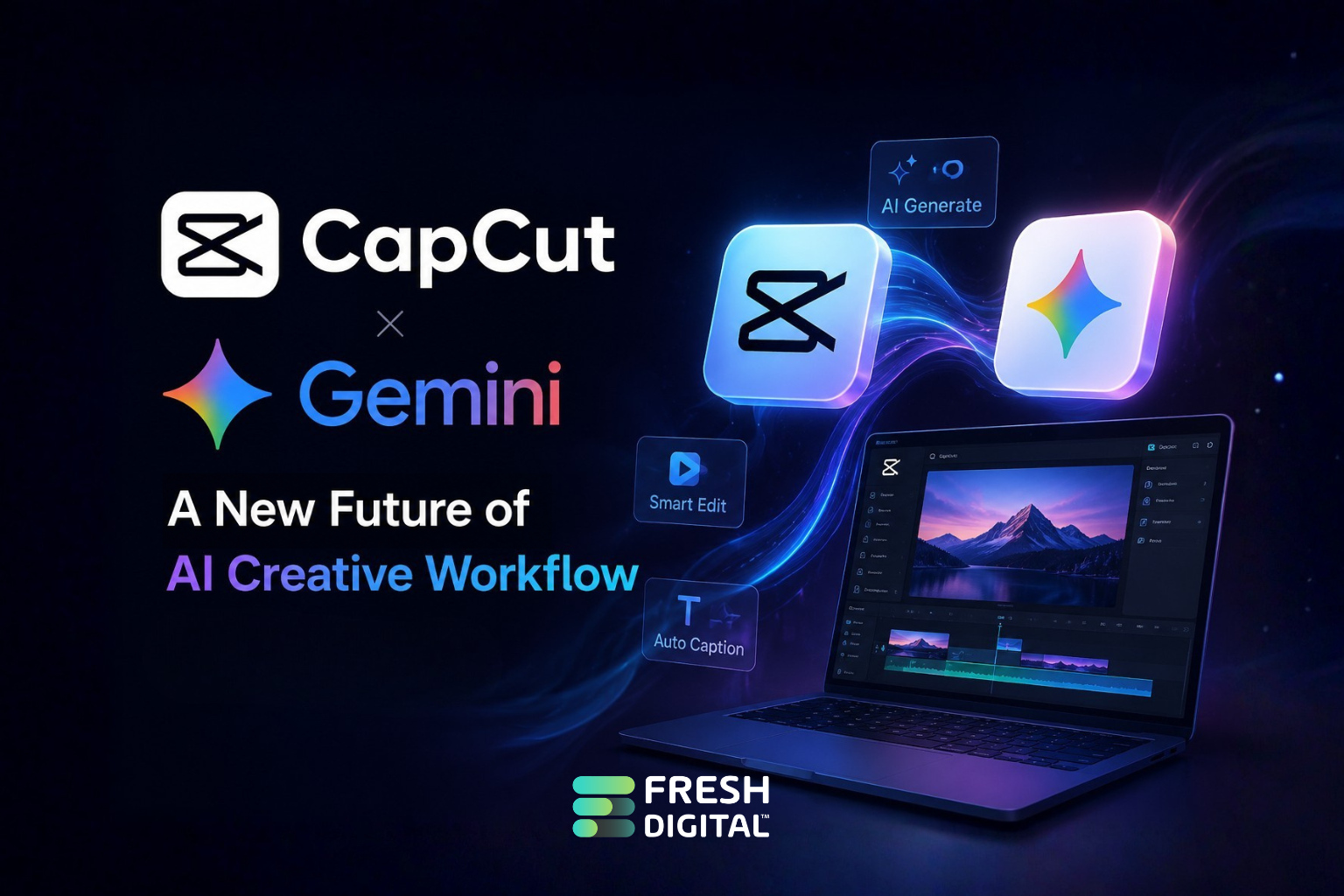 Ai Powered Video Editing Through The Collaboration Between Capcut And Gemini